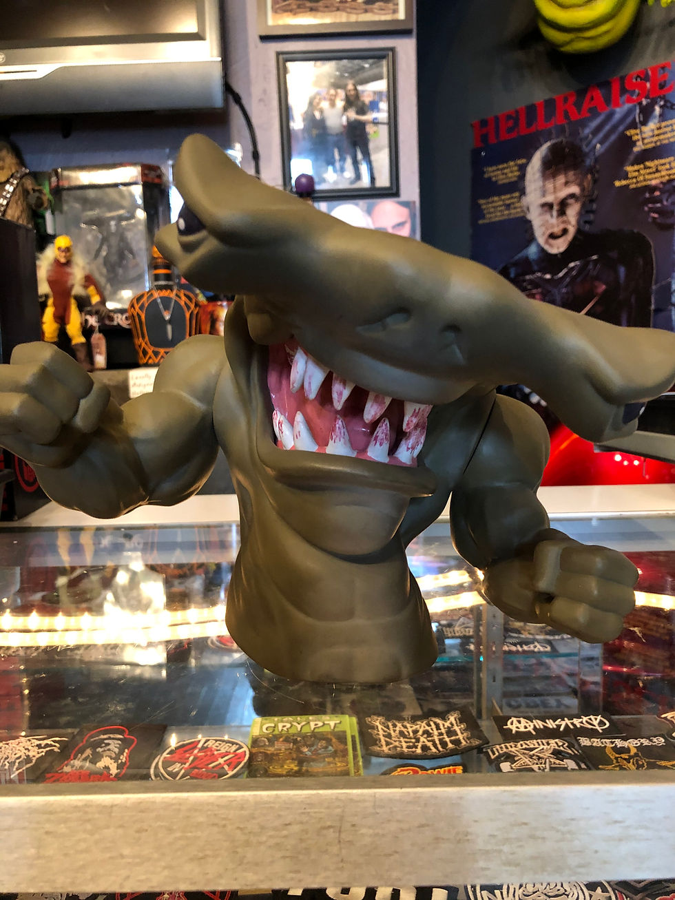 Thumbnail: Street Sharks Jaba 10" Hand Puppet