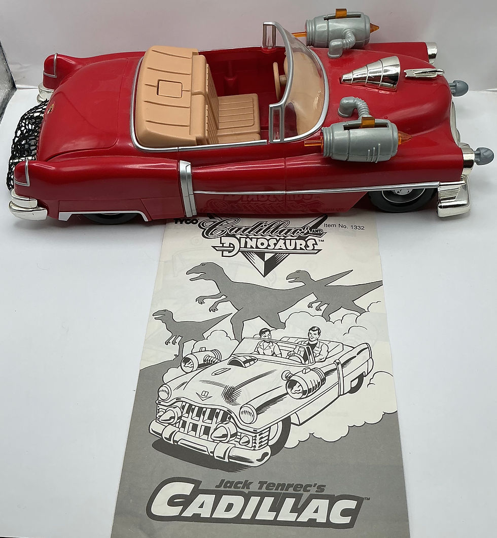 Thumbnail: Cadillac and Dinosaurs Jack Tenrec’s Cadillac & Hannah Dundee complete