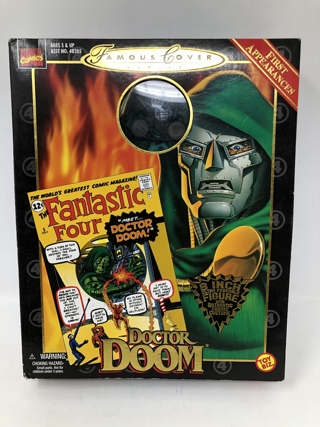 Famous Covers Marvel Doctor Doom 8” Toybiz