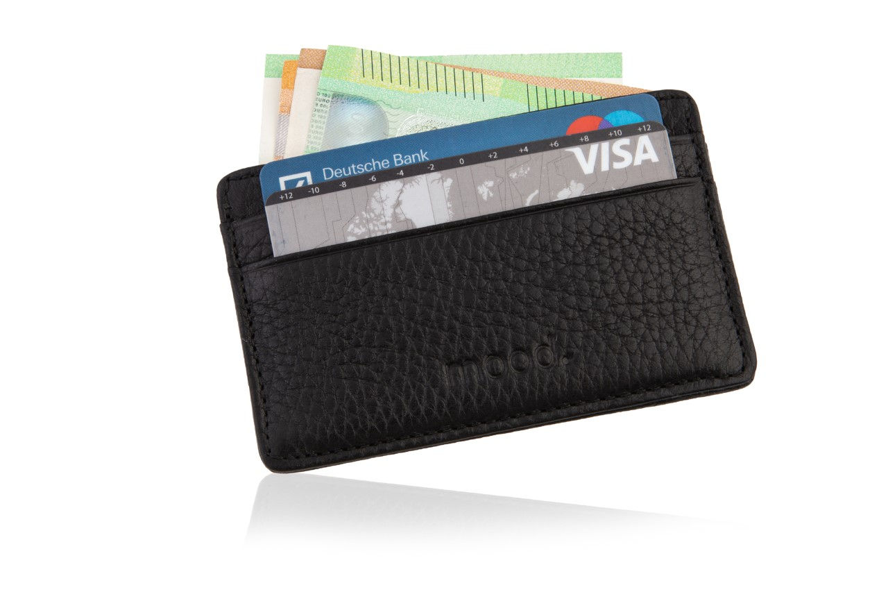 mood®  "Berlin" Unisex Leder Kartenetui