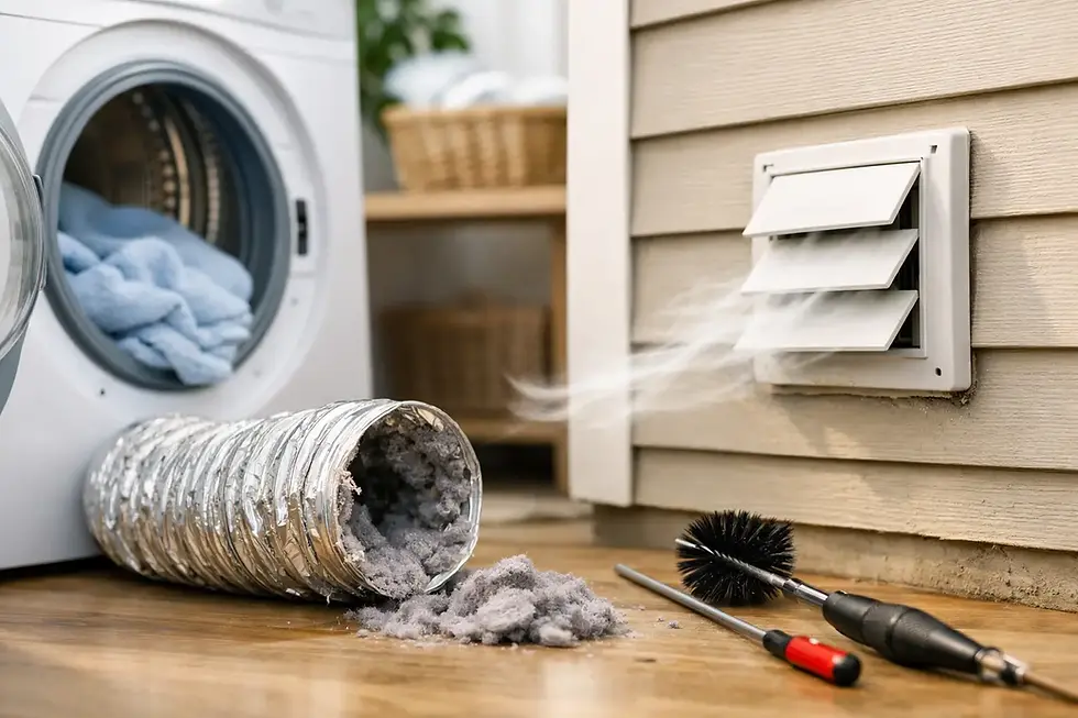 Guide to Dryer Vent Airflow Issues at Home