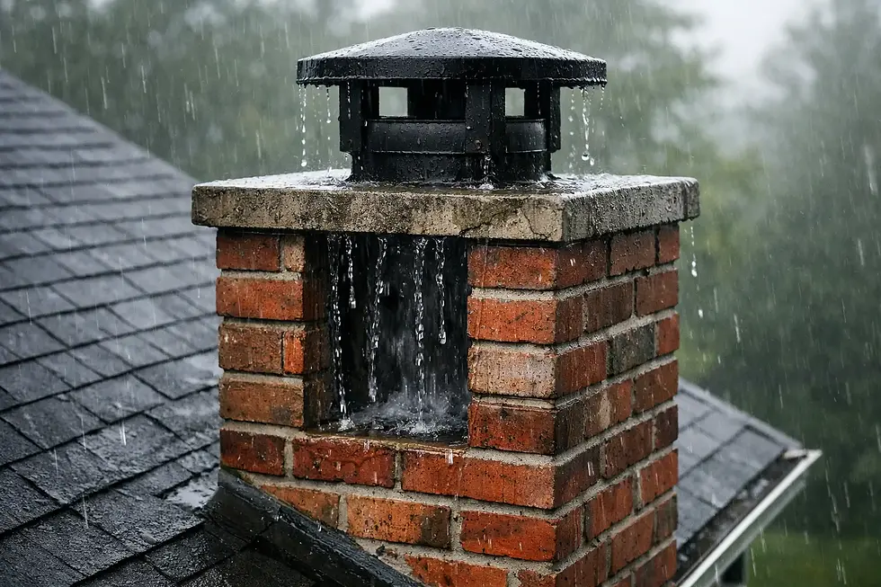 What Causes Water in Chimney?
