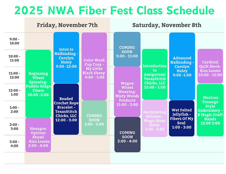 2025 NWA Fiber Fest Class Schedule (4).png