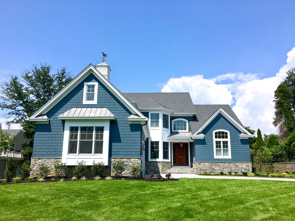 Custom Home Front Elevation