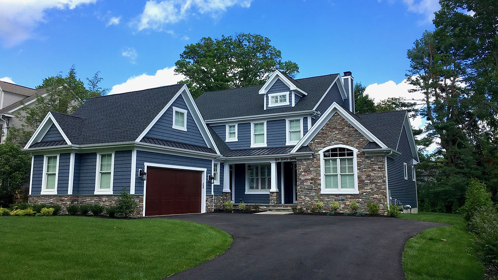 Custom Home Front Elevation