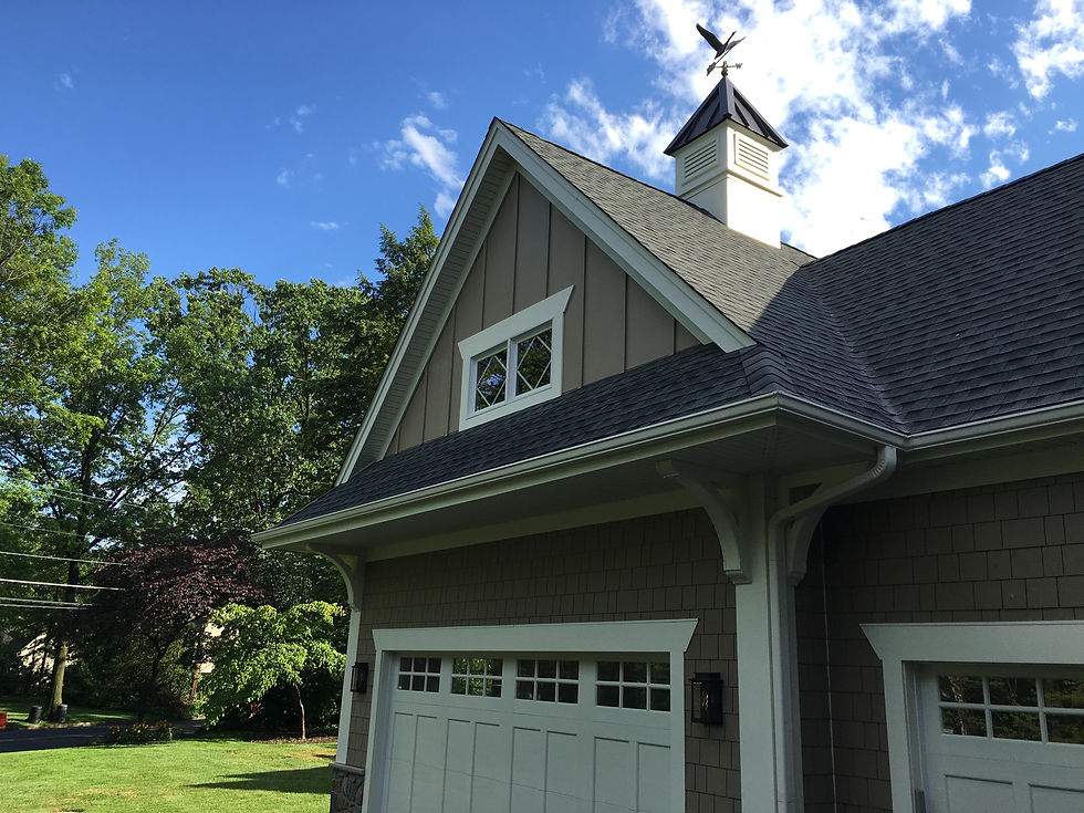 Garage with Custom Built Cupola