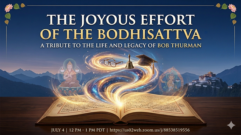 The Joyous Effort of the Bodhisattva - PUBLIC OFFERING with KL
