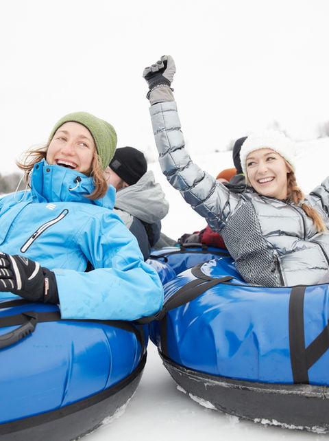 snow tubing