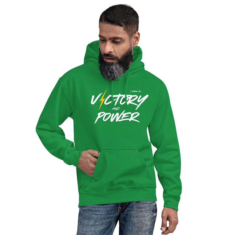 Thumbnail: TG Victory and Power Unisex Hoodie