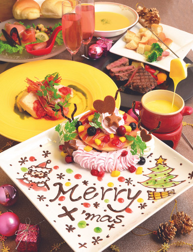 豪華デザートプレート付クリスマスコース | グリーングリル