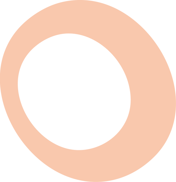 Ronde vorm uit logo Haptotherapie Catharijnesteeg in Utrecht