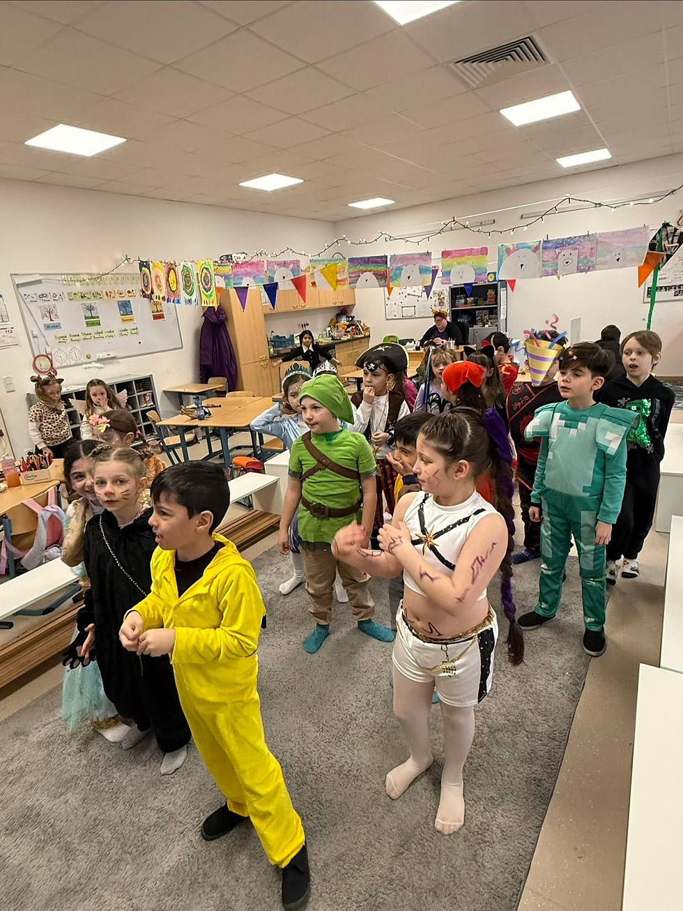 Karneval bei den Pinguinen