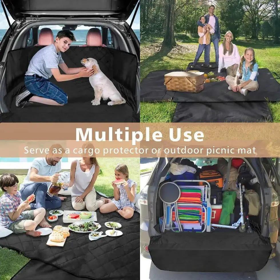 Thumbnail: Dog Car Seat Cover Trunk Case Dog Car Dog Transporter