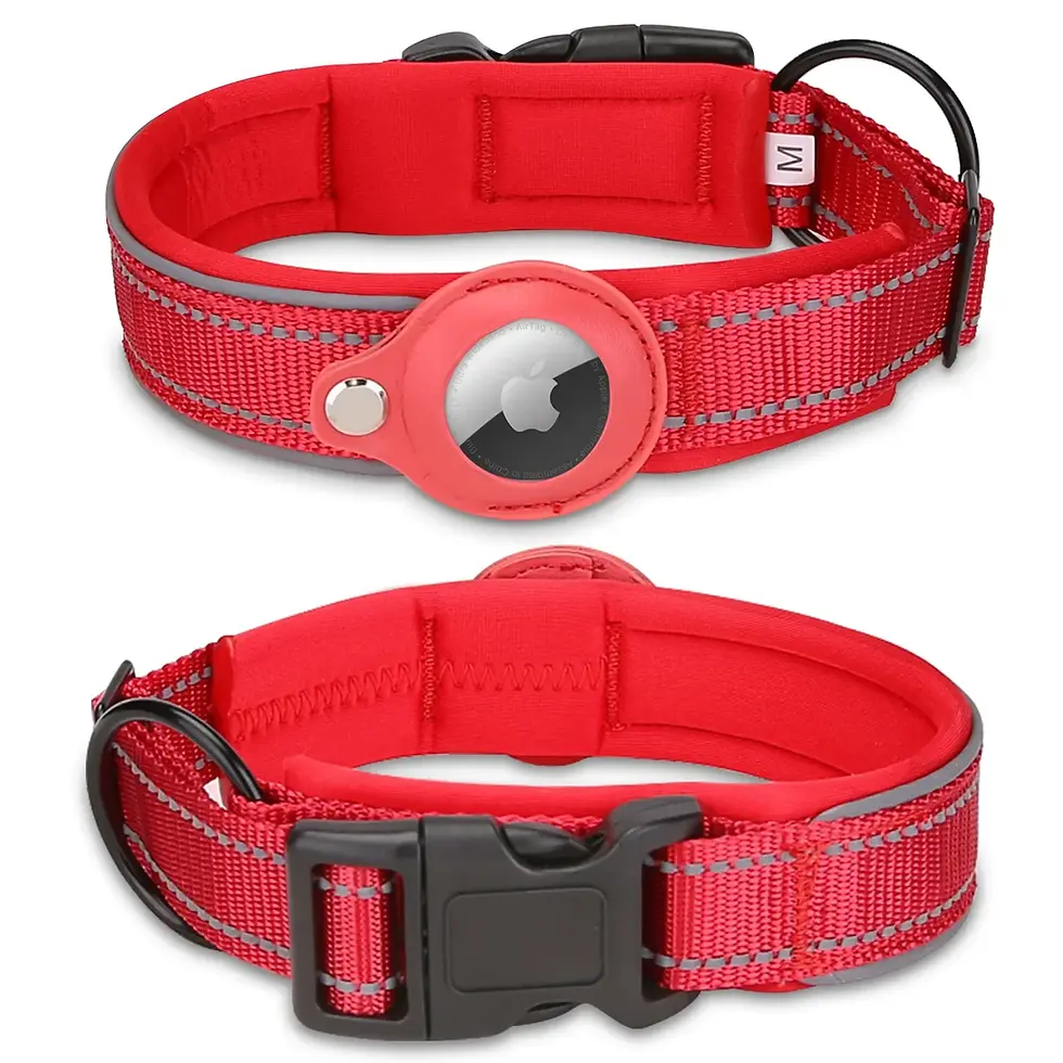 Thumbnail: Pet Dog Accessories Apple Airtag Anti-Lost Dog Collar