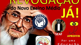 REVOGA NEM JÁ!
APESAR DA CONSULTA PÚBLICA DO MEC!