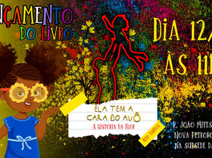 📣lançamento do livro "ELA TEM A CARA DO AVÔ"📚🚀