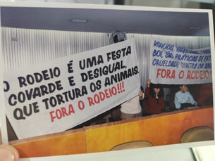 A LUTA CONTRA  OS RODEIOS EM SÃO BERNARDO CONTINUA!