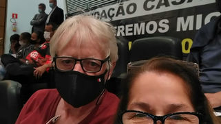 Ontem estivemos na ALESP