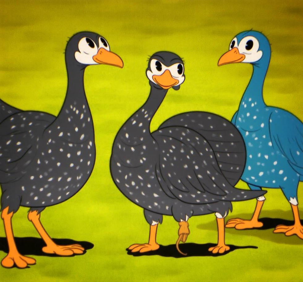 Thumbnail: The Tale of the Guinea Fowl Farmily