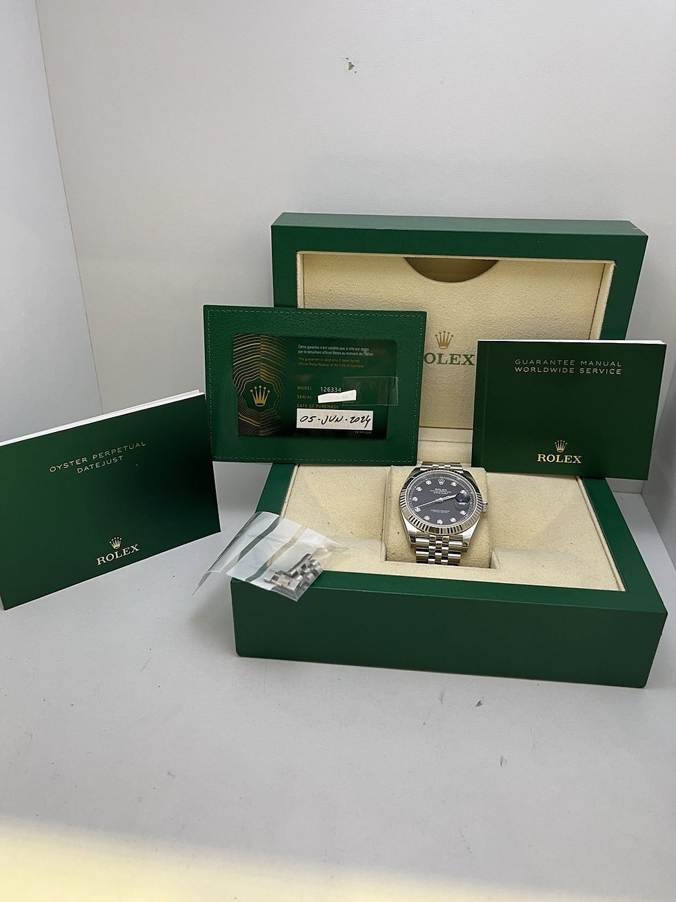 Miniaturbild: Rolex Datejust 41mm Ref:126334