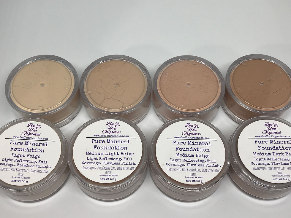 Thumbnail: Vegan Makeup Pure Natural Mineral Foundation