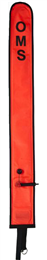 OMS Orange 1 Metre Slim Hybrid Diver's Alert Marker S.M.B. A24218012