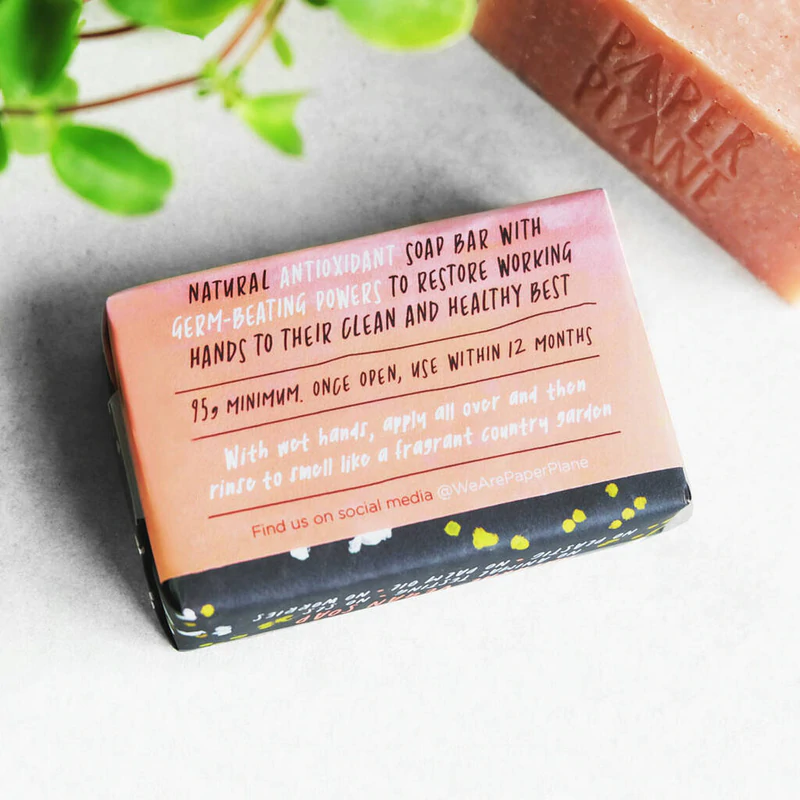 Thumbnail: ROSE GERANIUM GARDENER'S SOAP 100% NATURAL VEGAN