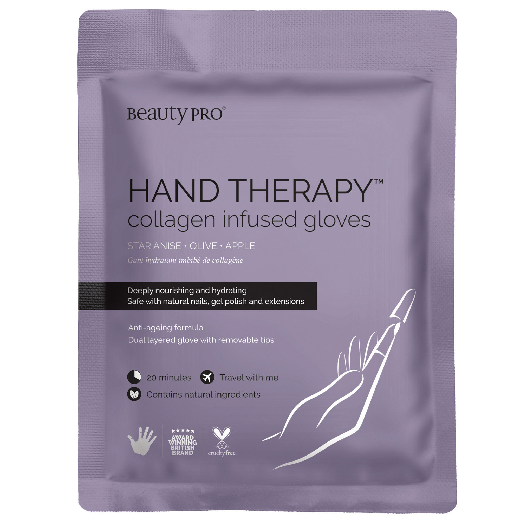 Hand Therapy Collagen Infused Gloves