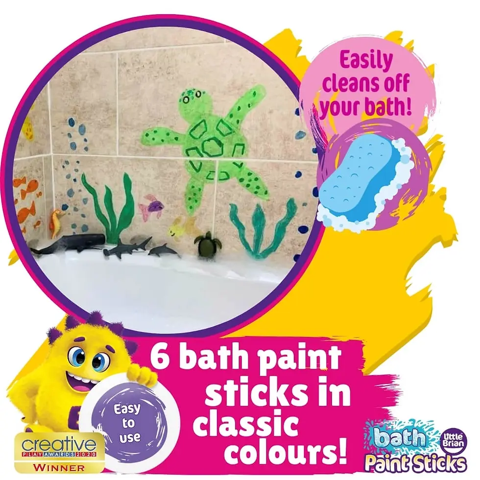 Thumbnail: Little Brian Bath Paint Sticks