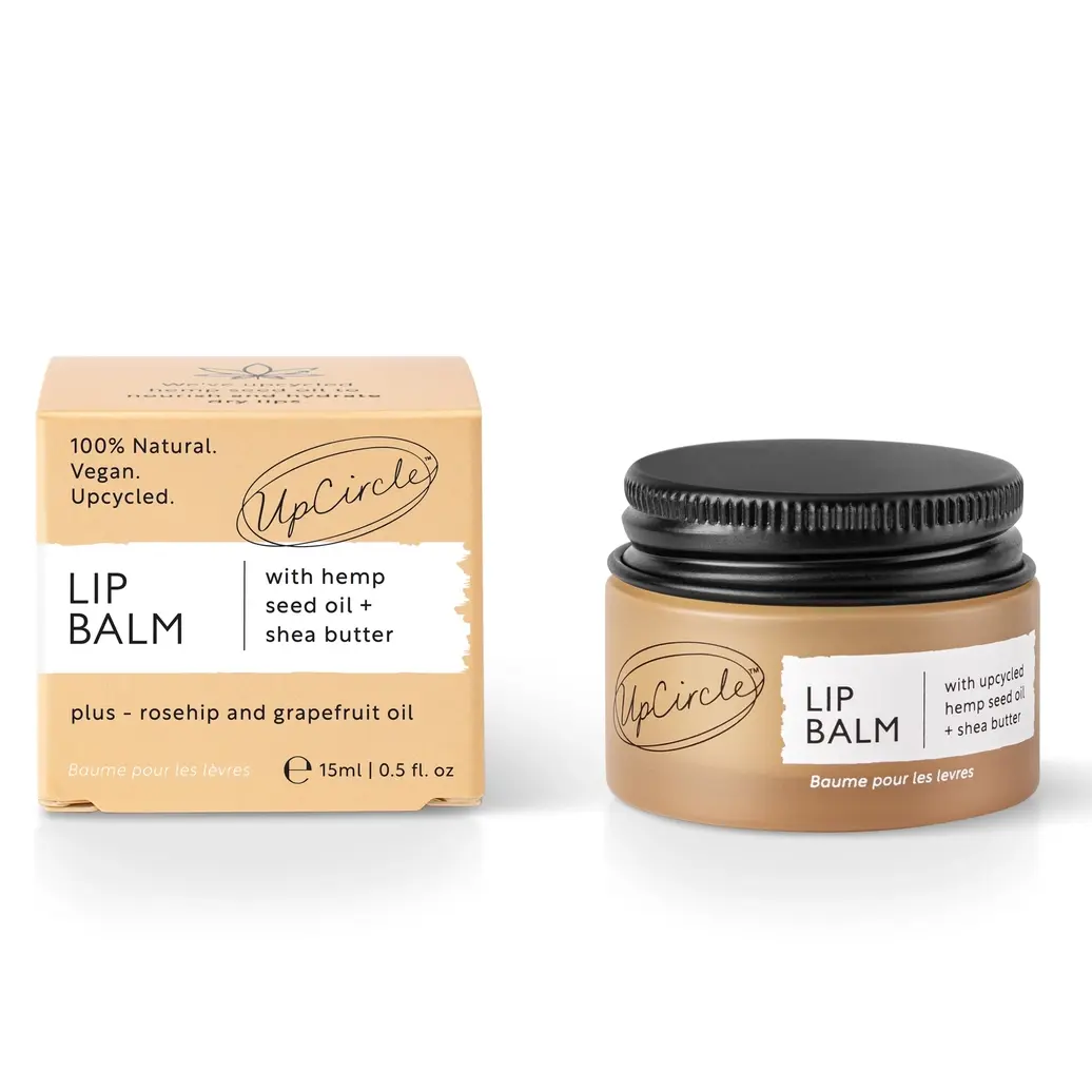 Natural Vegan Lip Balm with Hemp Seed Oil