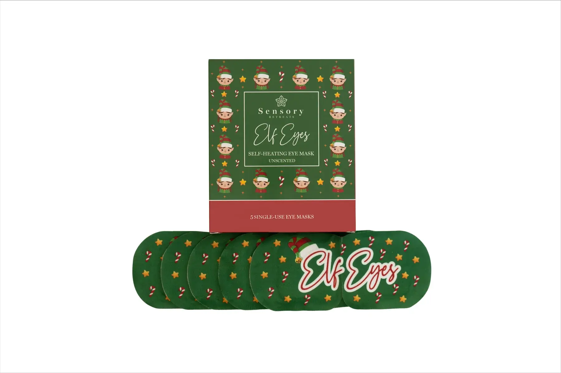 Elf Eyes Self-Heating Eye Mask - Jasmine Scent
