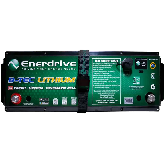 Thumbnail: Enerdrive B-TEC 12V 200Ah G2 Lithium Battery - 5 year warranty