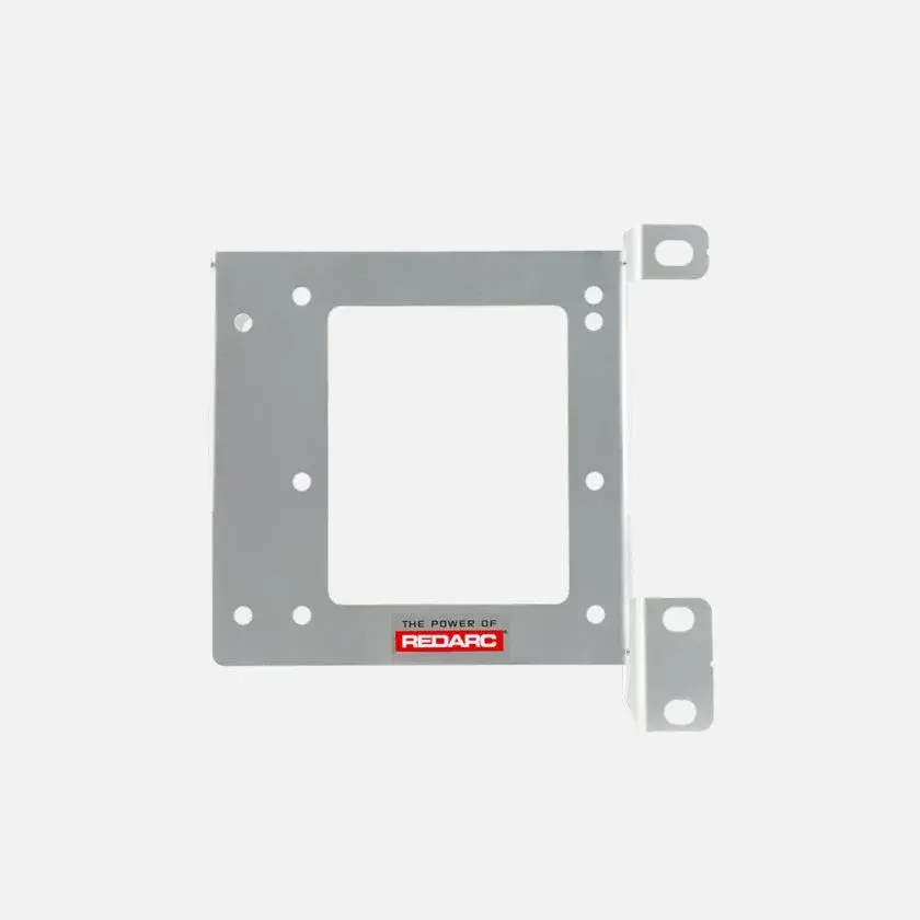 FRONT VIEW REDARC BCDC Mounting Bracket To Suit Mitsubishi Triton and Pajero QF
