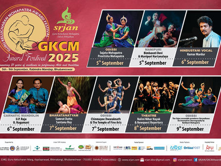 Supporting "Guru Kelucharan Mohapatra Award Festival 2025" - A Shalimar's CSR Initiative