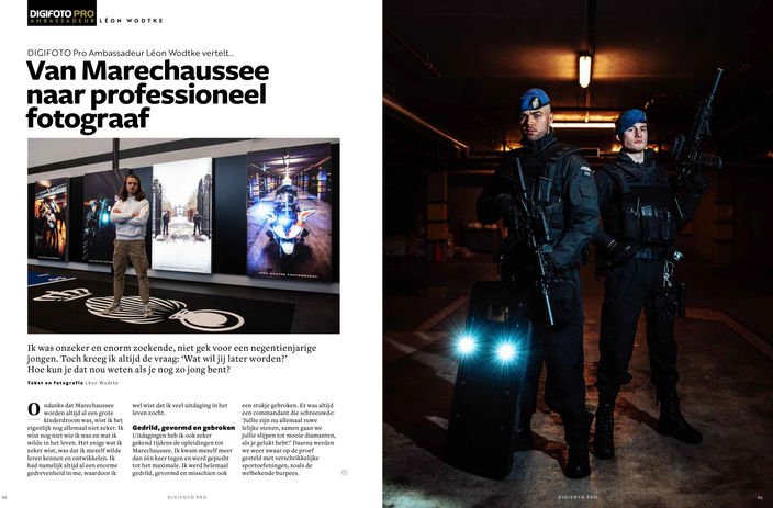Van marechaussee tot fotograaf Digifoto Pro Léon Wodtke