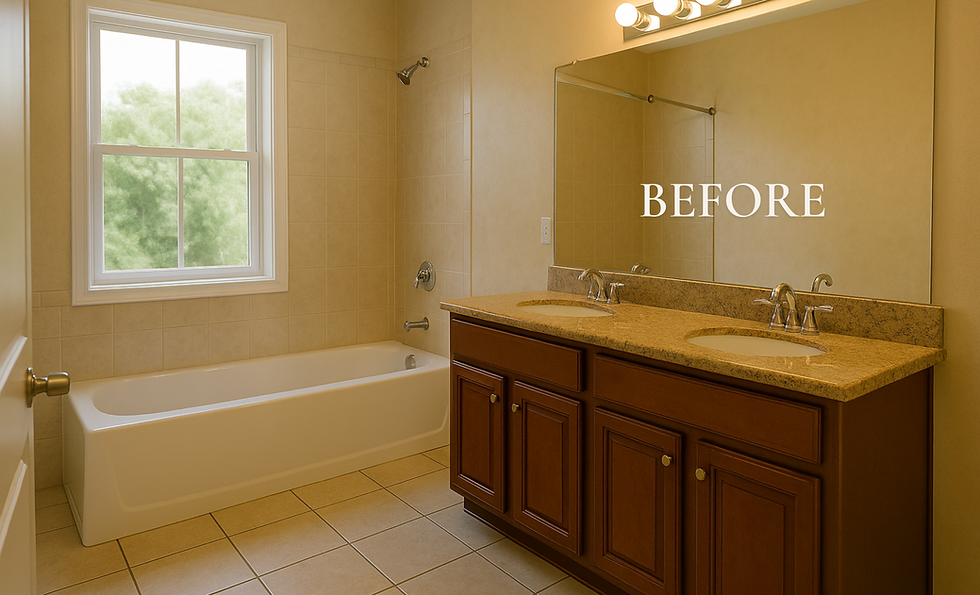 Houston Heights Bathroom – Before Remodel