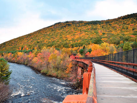 "Enchanted Escape: Embrace the Magic of Fall in the Pocono Mountains"