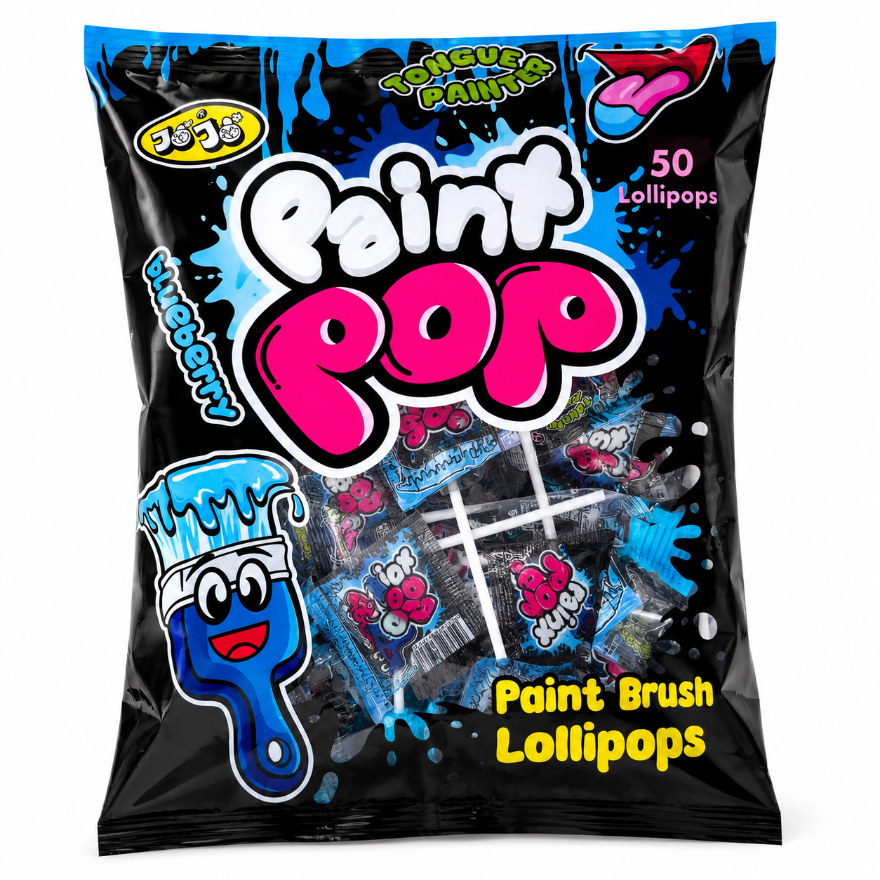 Pack of 50 Paint Pop Lollipop