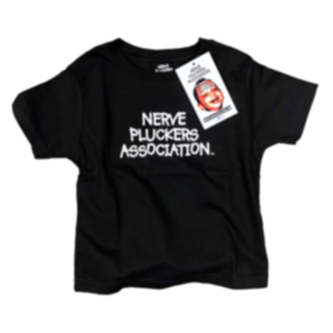 Nerve Pluckers Association Toddler T-shirt (Black)