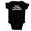 Thumbnail: Nerve Pluckers Association "future member" Infant Onesie (Black)
