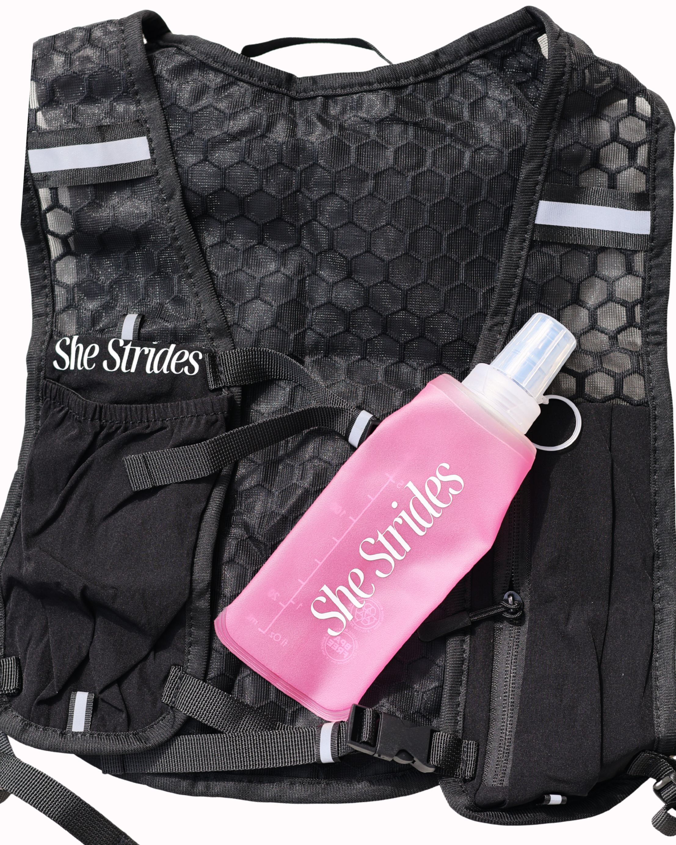 She Strides Running Vest