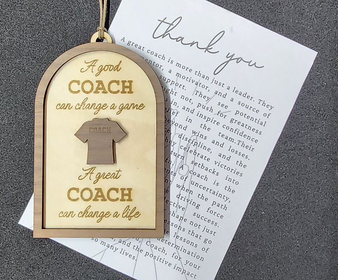 Coach Ornament Coaches Shirt