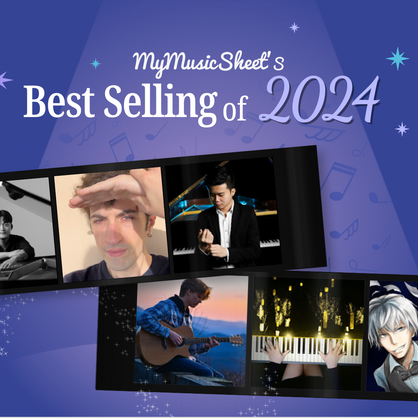 2024년 베스트셀러 악보 TOP 10!