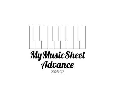 MyMusicSheet Advance – 2025 Q2