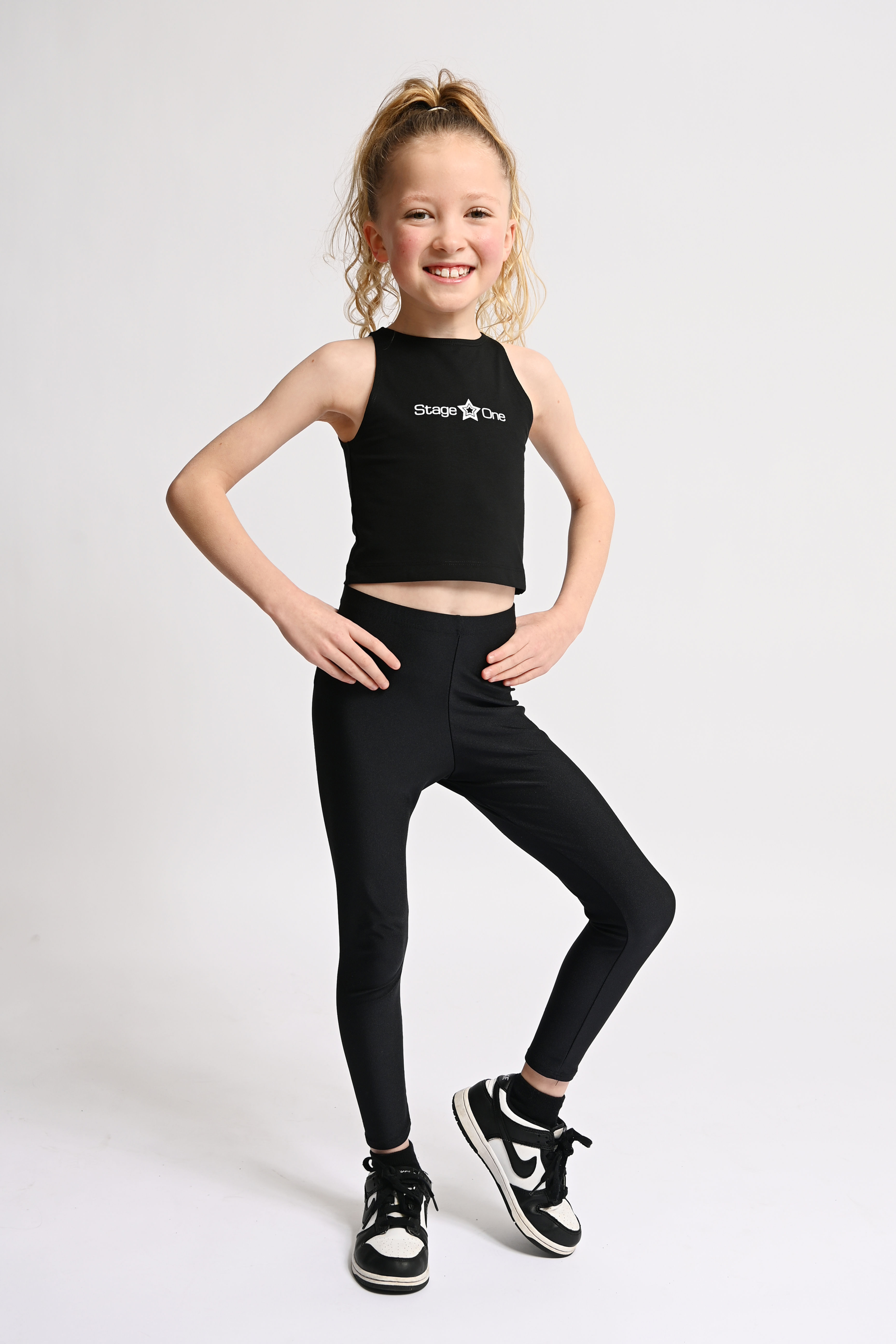 Stage One : Dance Leggings : FLST : Black