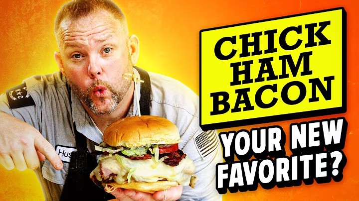 Discover the Ultimate Chick-Ham-Bacon Sandwich