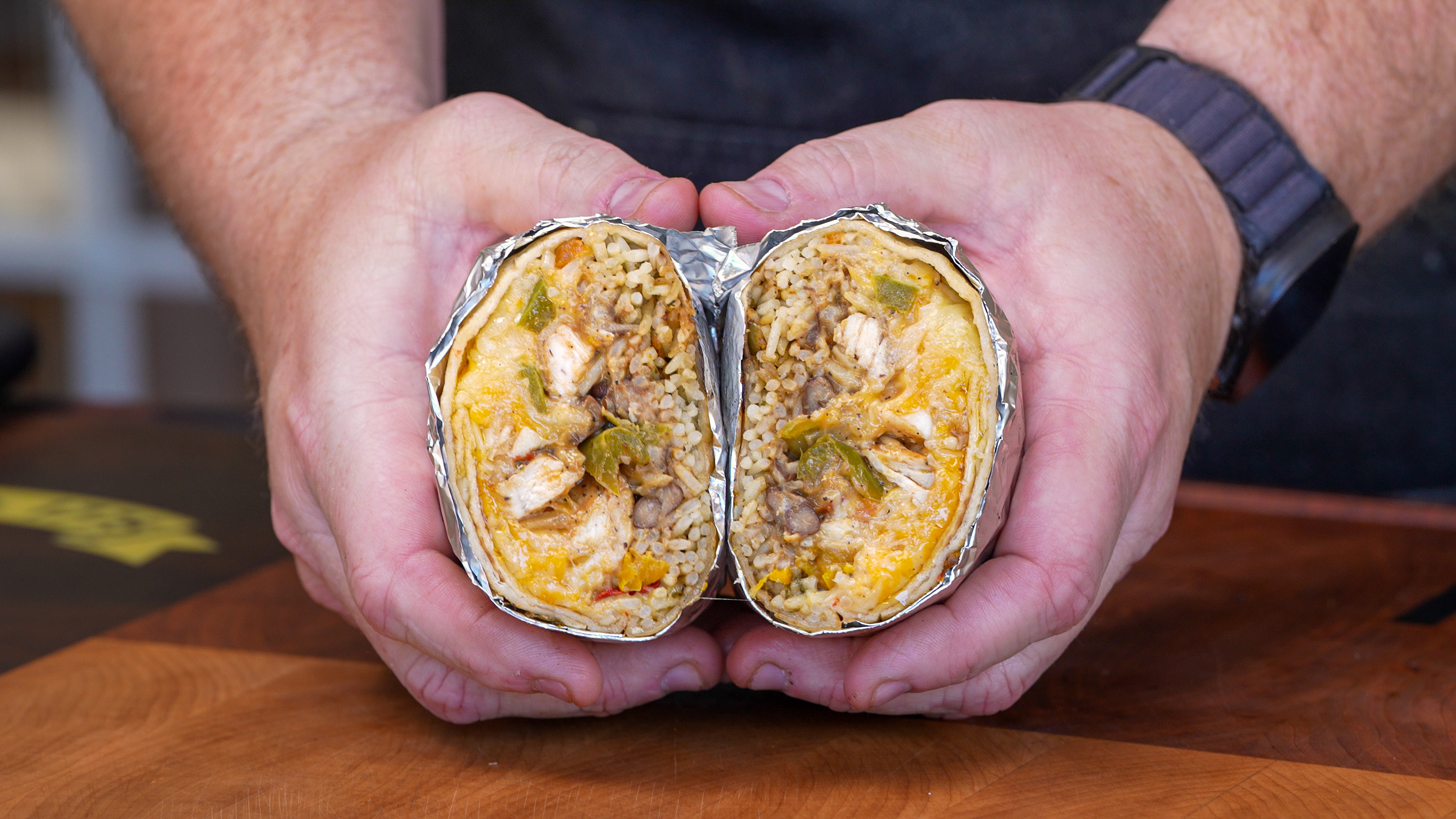 Copycat Chipotle-Style Chicken Burritos