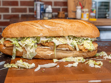 Chicken Caesar Salad Sandwich