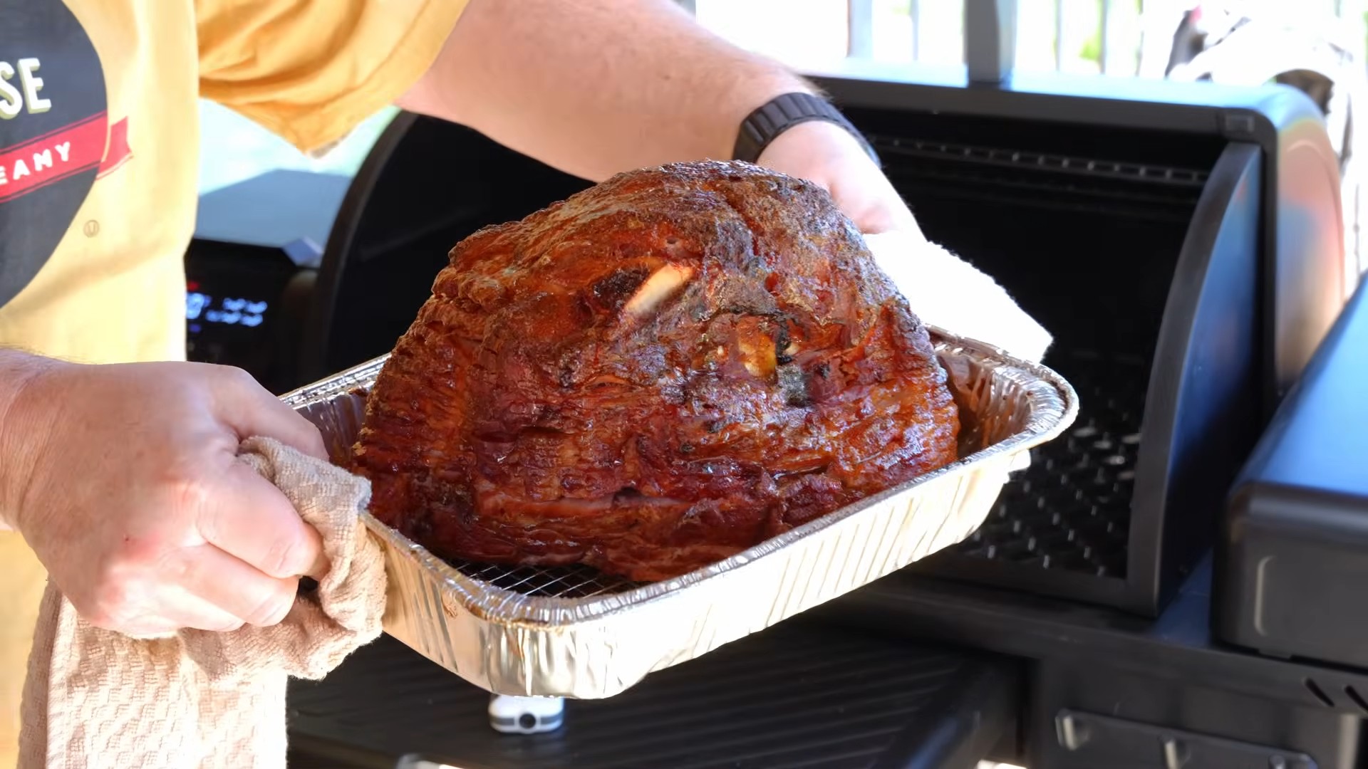 Best Double Smoked Ham I've Ever Made