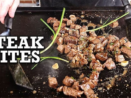 Ribeye Steak Bites with Cowboy Butter